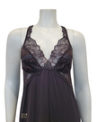 Fleur't 6033 Shale Indulgence Lace Bustier Gown myselflingerie.com