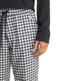 UGG 1106629 Men's Steiner Pajamas Set in Gift Box Black / White Check myselflingerie.com
