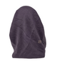 Lizi Headwear Solid Eggplant Open Back Pre-Tied Bandanna with Light Non Slip Grip myselflingerie.com