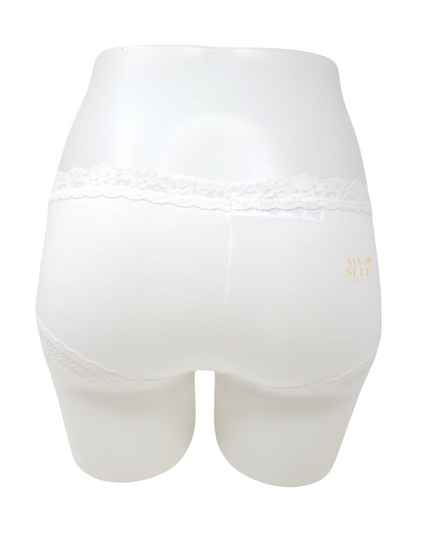 Hanky Panky White Cotton Boyshort