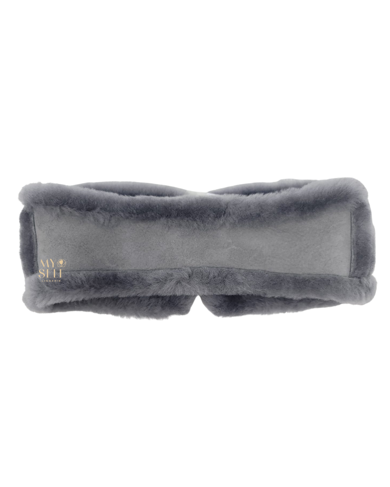 UGG 20032 Metal Suede and Sheepskin Headband myselflingerie.com