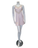 Flora Nikrooz Q81345 + Q81346 Light Pink Desirae Chemise & Wrap Set myselflingerie.com