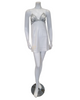 Flora Nikrooz Q81370 + Q81371 Ivory Angelique Chemise & Wrap Set myselflingerie.com