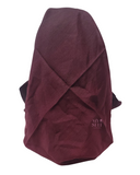 Lizi Headwear OBVOMBLBU Burgundy/Black Ombre' Open Back Bandanna with Full Grip myselflingerie.com