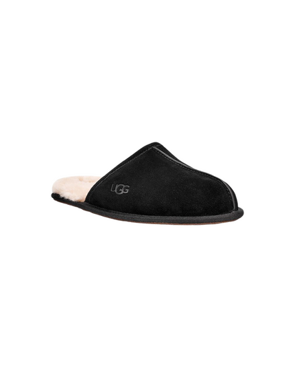 UGG 1101111 Black Scuff Men's Slippers myselflingerie.com