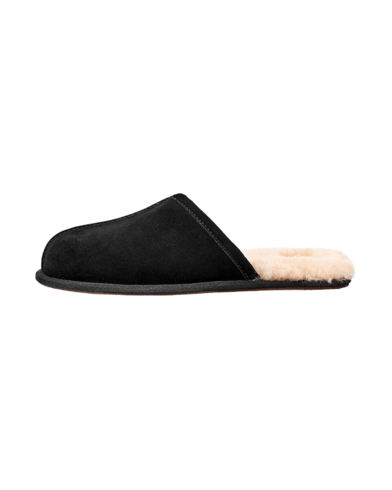 Ugg mens online black slippers