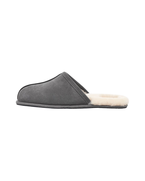 UGG Dark Grey Scuff Men's Slippers Myselflingerie.com