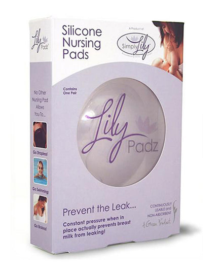 LilyPadz LP-A Silicone Large Nursing Pads myselflingerie.com
