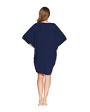 Vanilla Night and Day LW002 Modal Lounger Nightshirt with Pockets myselflingerie.com