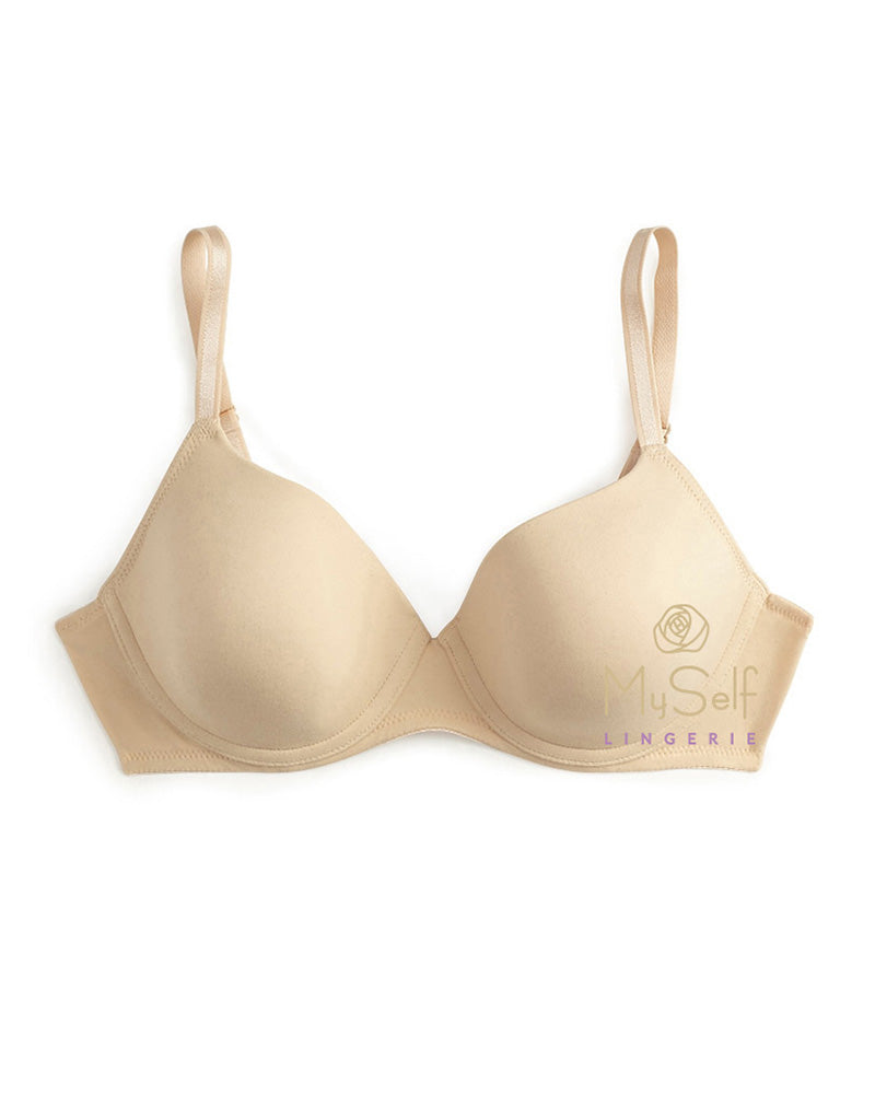 Dominique 3500 Nude Molded Underwire Bra myselflingerie.com