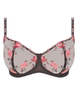 Fantasie 102207 Charcoal Adrienne Embroidered Underwire Bra MYSELFLINGERIE.COM