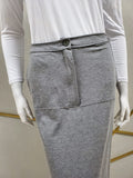 Maxi Melange Modal Lounge Skirt