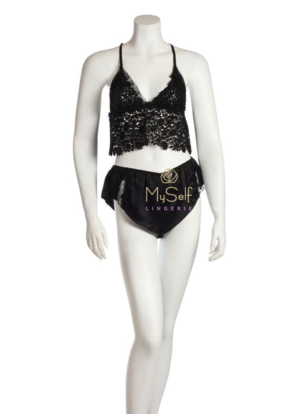Flora Nikrooz Q80844 Showstopper Longline Bralette MYSELFLINGERIE.COM