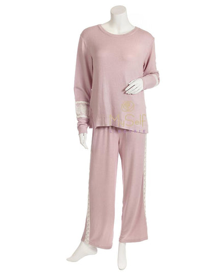 Flora Nikrooz Q80914 Amabel Knit Pajama Set myselflingerie.com
