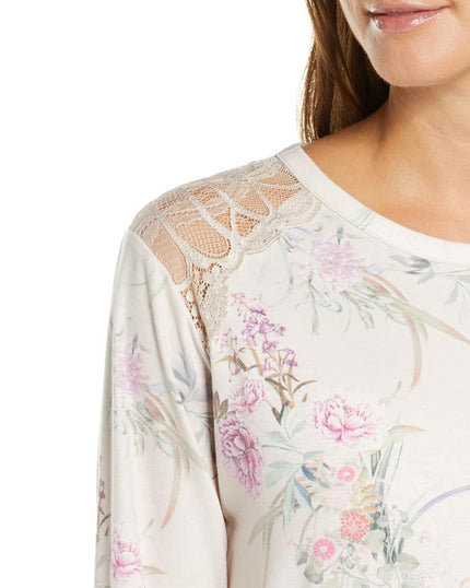 Flora Nikrooz Q80947 Jasmine Floral Pajamas myselflingerie.com