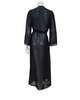 ROBE3 Black Sheer Classic Organza Robe