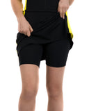 Undercover Waterwear S19-WSS-YB Yellow/Black Wet Suit with Skirt myselflingerie.com