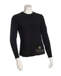 Liliana Long Sleeve Poly Bias Cut Shell