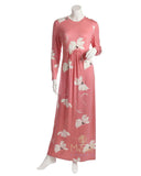 Angelice S5803 Pink Floral Nightgown myselflingerie.com