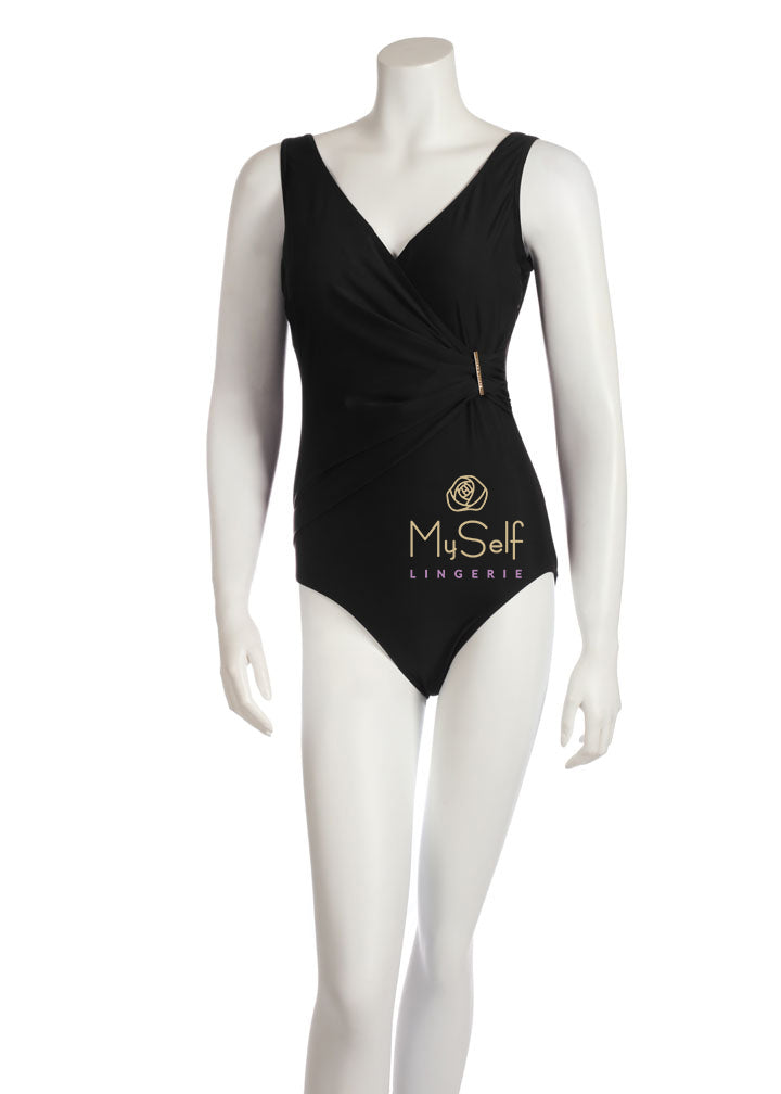 Marc and Andre Paris SP1906-421 Wrap Style Swimsuit myselflingerie.com