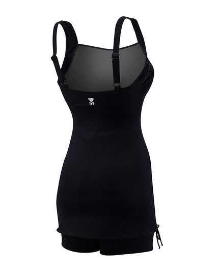 TYR TSSQJ7A Fitness Solids Skirted Swimsuit myselflingerie.com