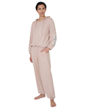Rya Collection Iris Clay Modal Hoodie Pajamas Set