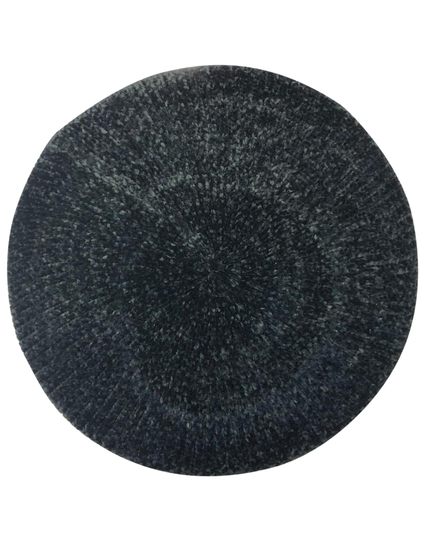 Revaz SSB026A-UL Black Skinny Ribbed Unlined Chenille myselflingerie.com