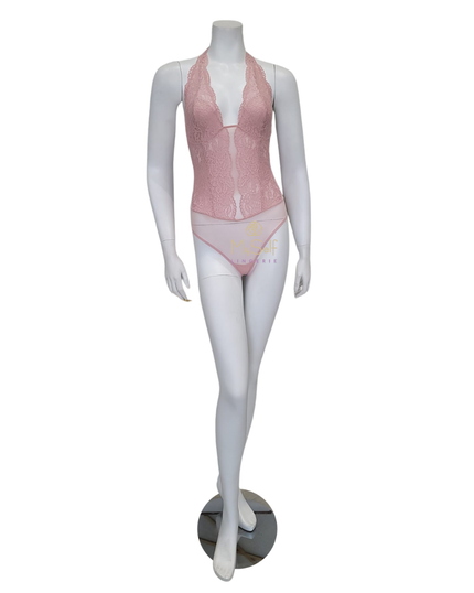 Btemptd 936144 Silver Pink Ciao Bella Bodysuit MYSELFLINGERIE.COM