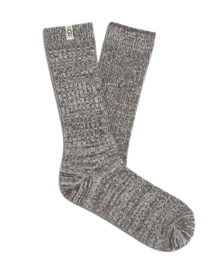 UGG 1014832 Nightfall Rib Knit Slouchy Crew Socks myselflingerie.com