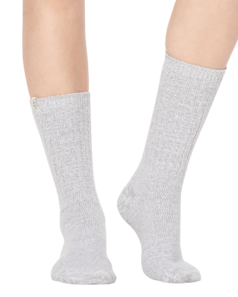 UGG 1014832 Seal Rib Knit Slouchy Crew Socks myselflingerie.com