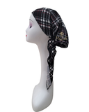 Triple Up Classic Plaid Unlined Pre-Tied Bandanna