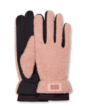 UGG Pink Cloud Sherpa Gloves with Storm Cuff