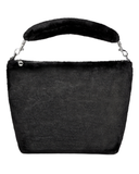 UGG Duffy Fluffy Black Slouch Handbag
