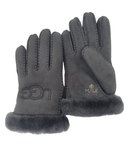 UGG Metal Sheepskin Embroidered Gloves