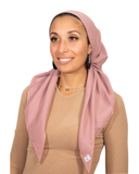 Tie Ur Knot Solid Mauve Triangle with Full Non Slip Grip