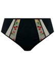 Elomi 300951 Samira Black Embroidered Full Brief myselflingerie.com