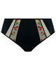 Elomi 300951 Samira Black Embroidered Full Brief myselflingerie.com
