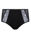 Chantelle 19K8 Black/Gold Luminesce Lace Brief MYSELFLINGERIE.COM