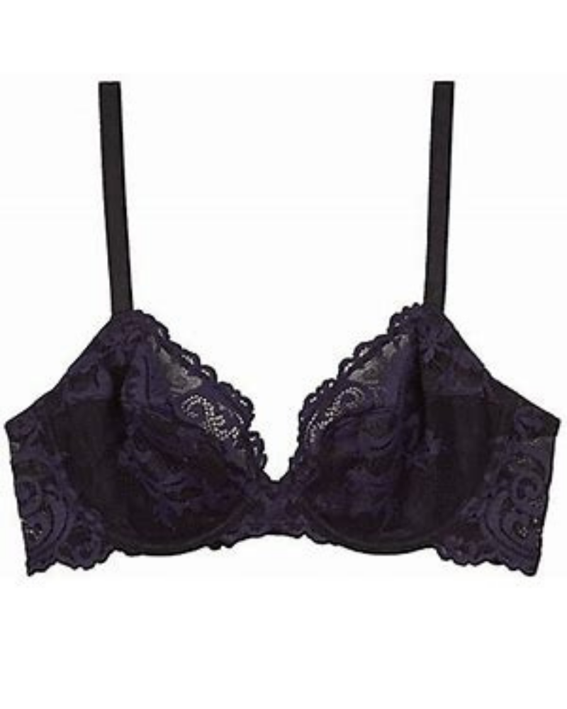 Victoria Secret 32 DD Black lace push up bra new with tags