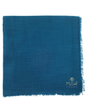 Lizi Headwear Solid Teal Square Scarf