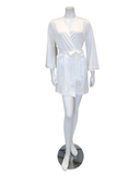 Rya Collection 250 ivory Heavenly Short Cover Up myselflingerie.com