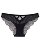 Dorina D000330 Black Metallic Butterfly Lace Bikini myselflingerie.com