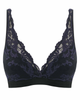 Wacoal 810322 Black/Eclipse Instant Icon Lace Wire Free Bralette  myselflingerie.com