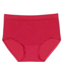 Wacoal Persian Red B-Smooth Seamless Full Brief with Lace myselflingerie.com