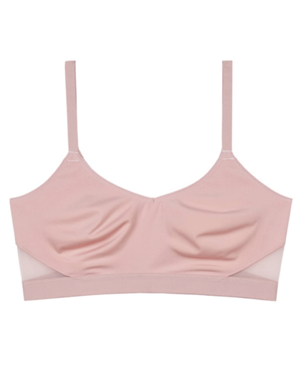 Btemptd  910305 Blush Pink Wire Free Sport Bralette MYSELFLINGERIE.COM