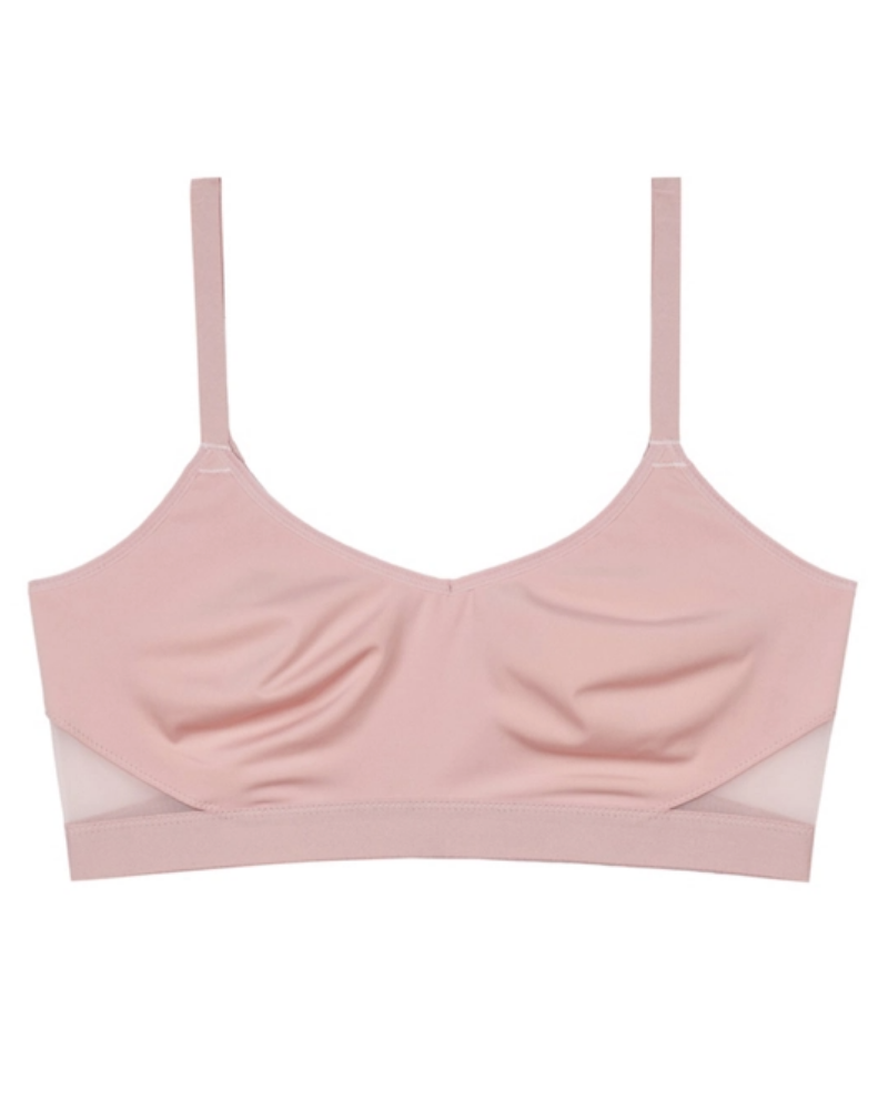 Btemptd  910305 Blush Pink Wire Free Sport Bralette MYSELFLINGERIE.COM
