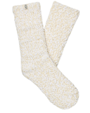 UGG Cream Adah Cozy Chenille Sparkle Socks