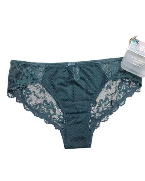 Fitfully Yours Forest Green Serena Lace Bikini