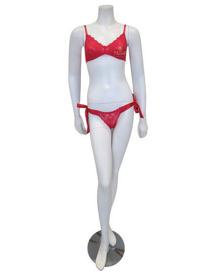 Cosabella NEVER1320 + 0372 Rossetto Tie Me Up Bralette Set myselflingerie.com