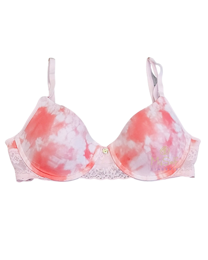  Natori 721154 Bliss Perfection Sunrise Tie Molded Underwire Bra myselflingerie.com